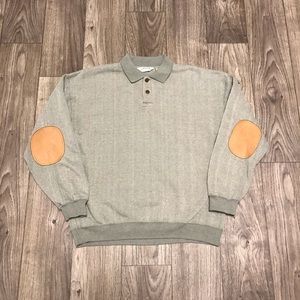 Orvis Men’s Polo Pullover with Elbow Patch